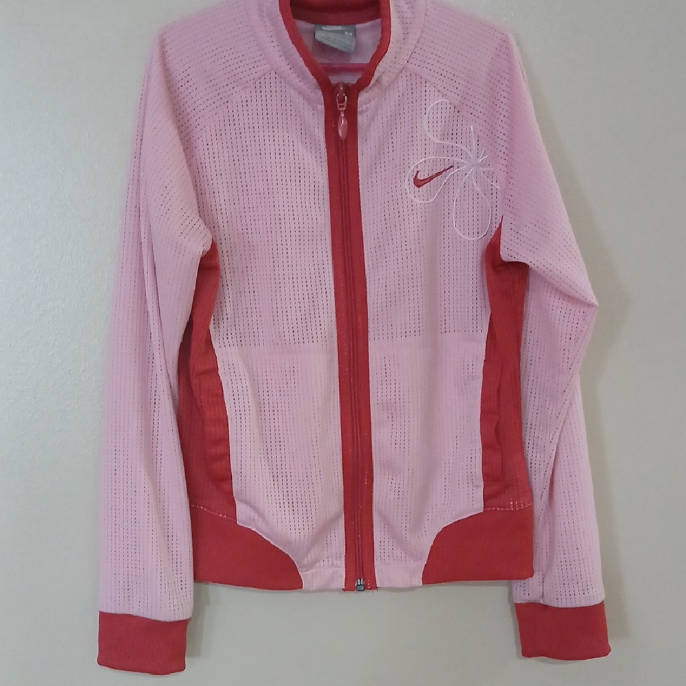 Nike Kids Pink and Red Jacket